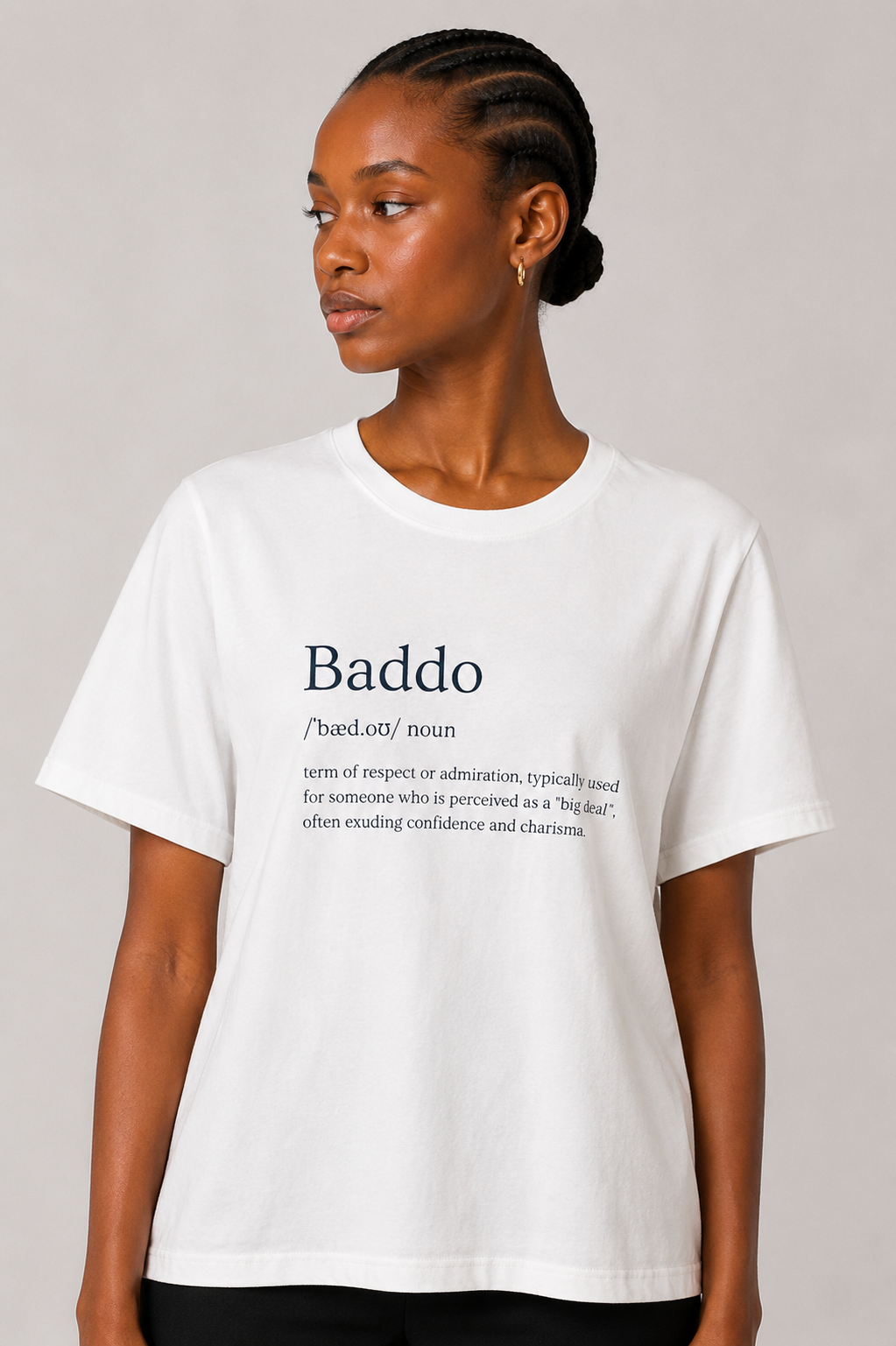 White Baddo T-Shirt