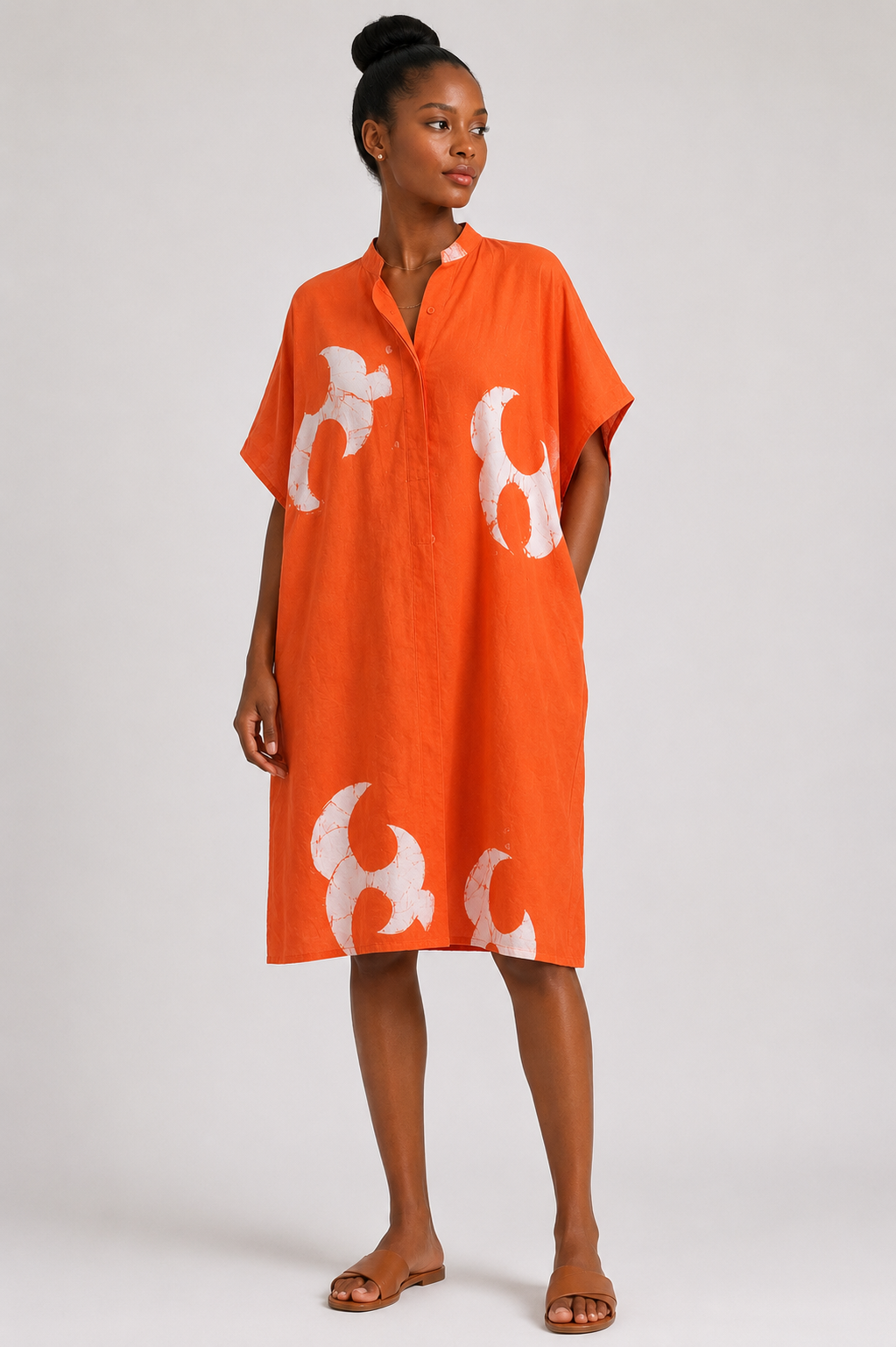 Adire Shirt Dress (AKOKO-NAN)