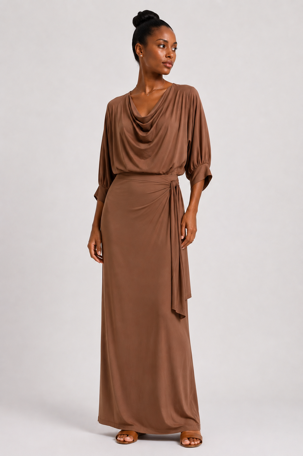 Cowl Neck Iro and Buba