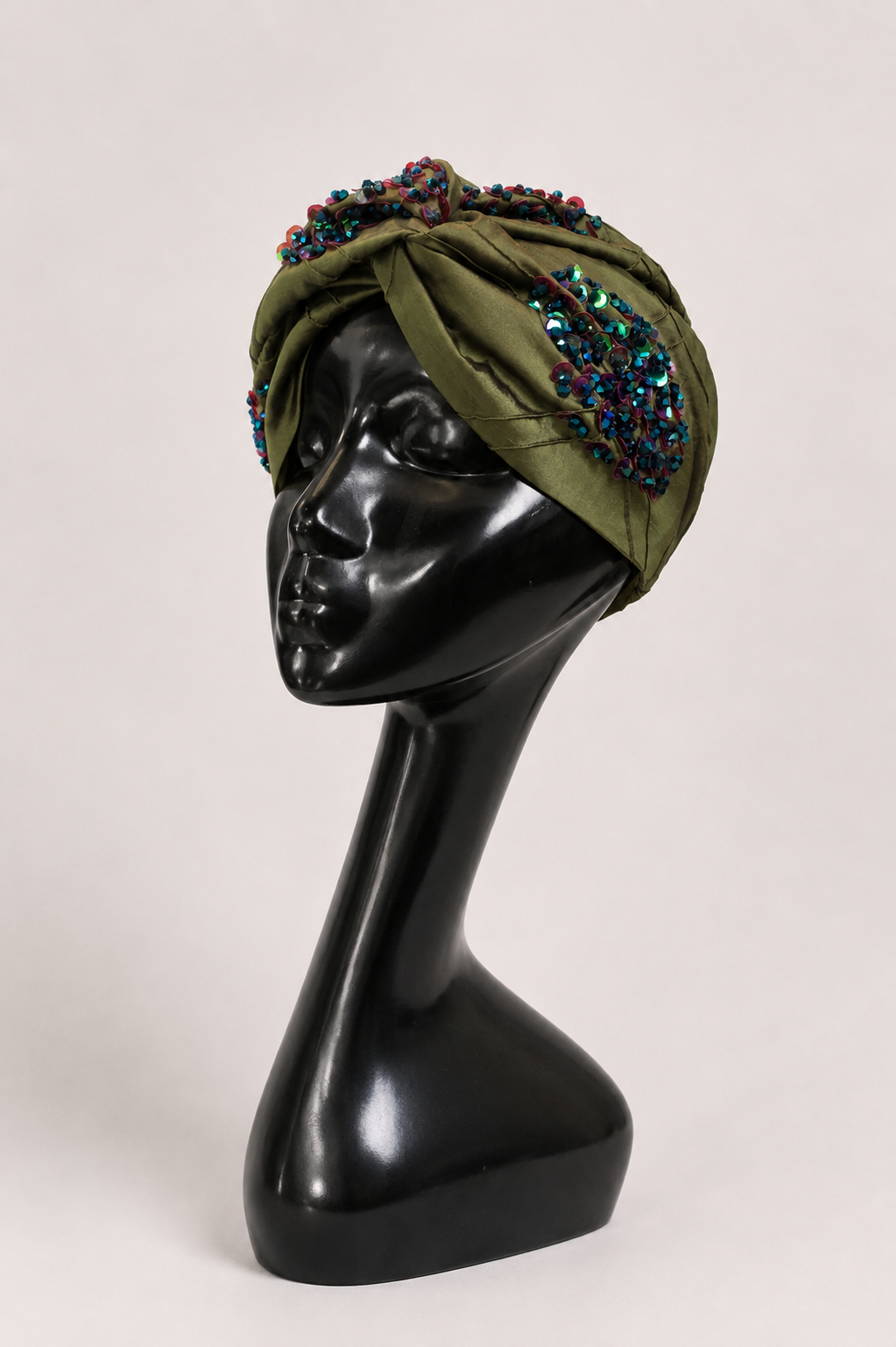 Beaded Turban Headwrap
