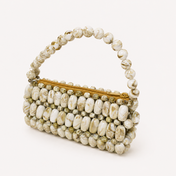 Shakira Marble Beaded Bag