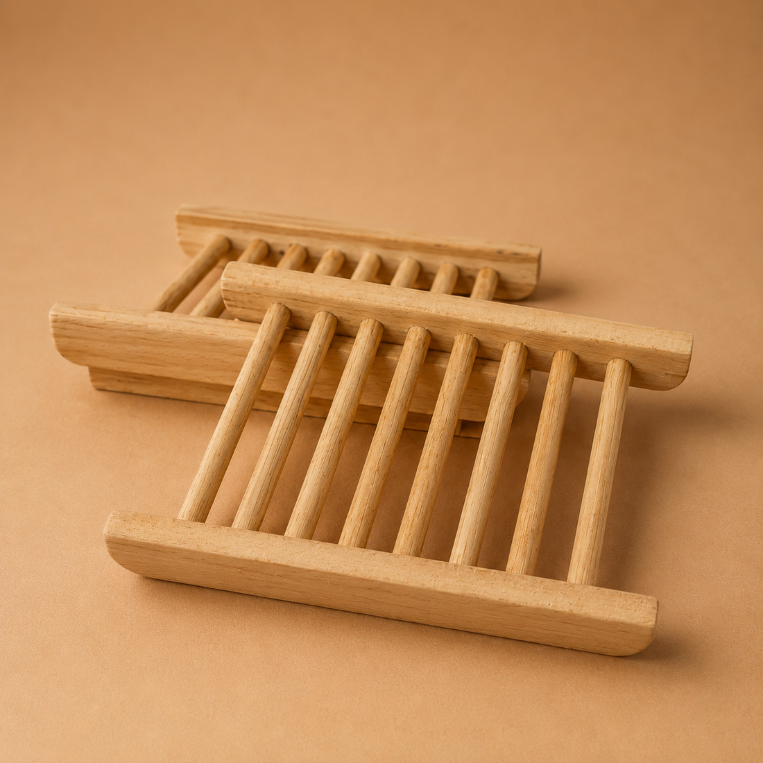 Bamboo soap drains