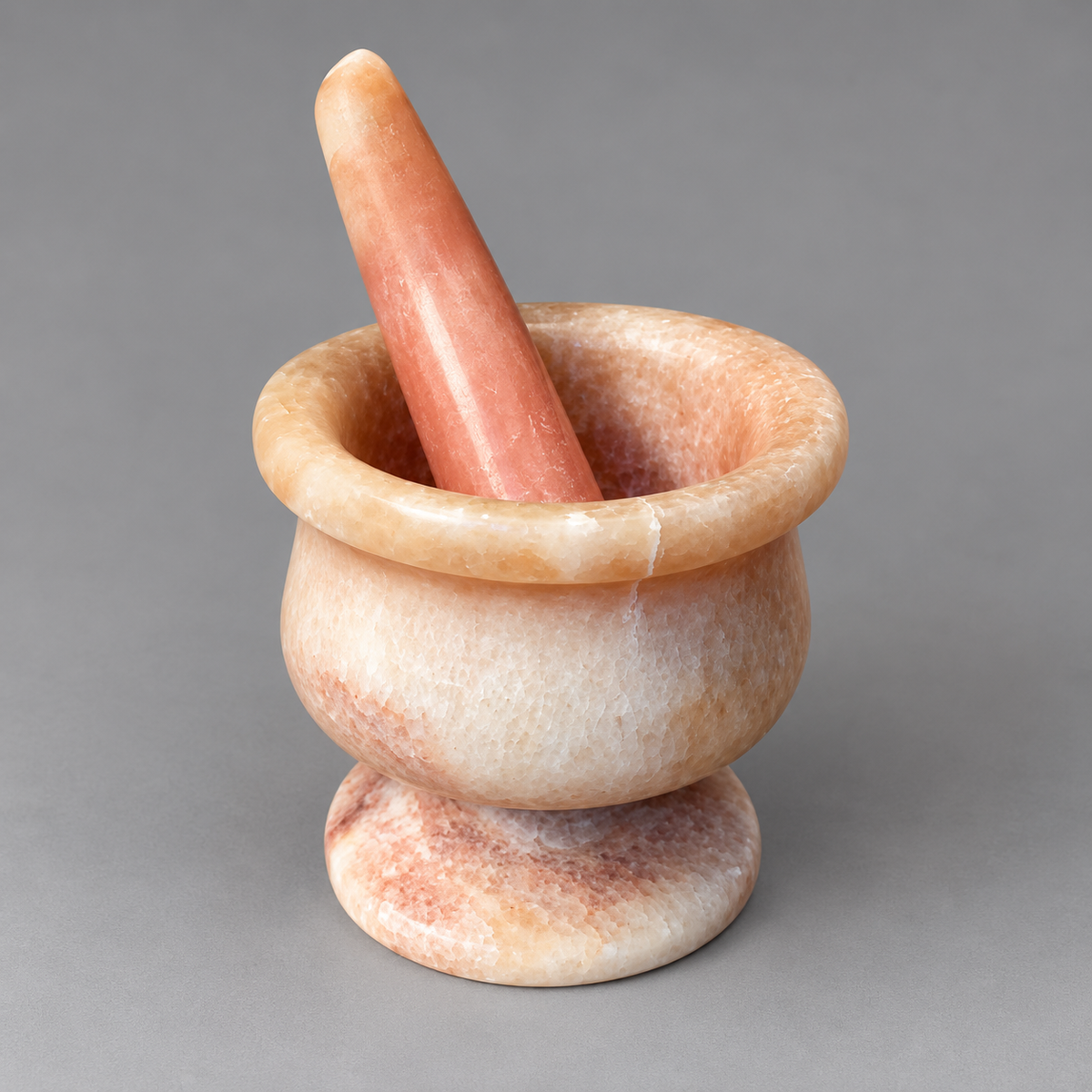 Alabaster Mortal and Pestle Set