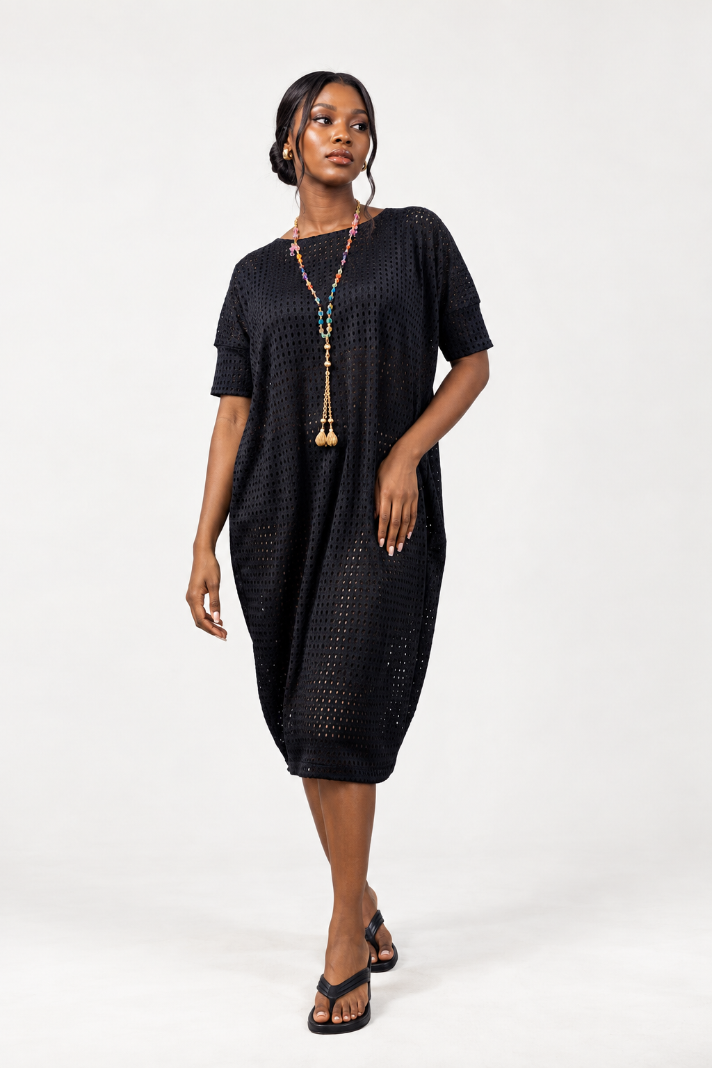 Polka dot Midi Dress