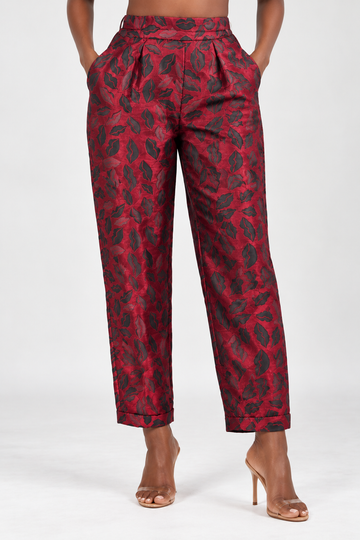 Damask Tailored Trousers