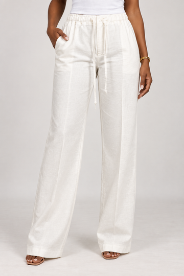 Off-White Linen Trousers