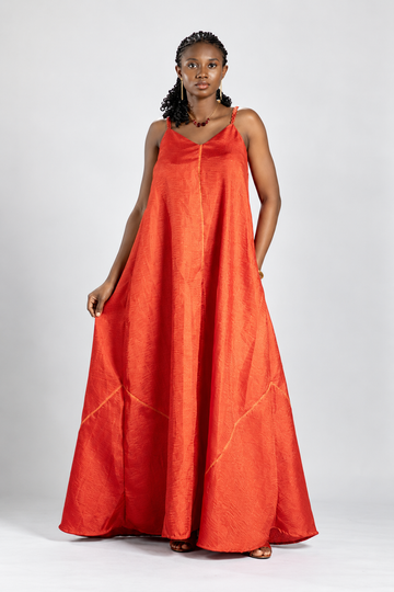 Satin stitch dress