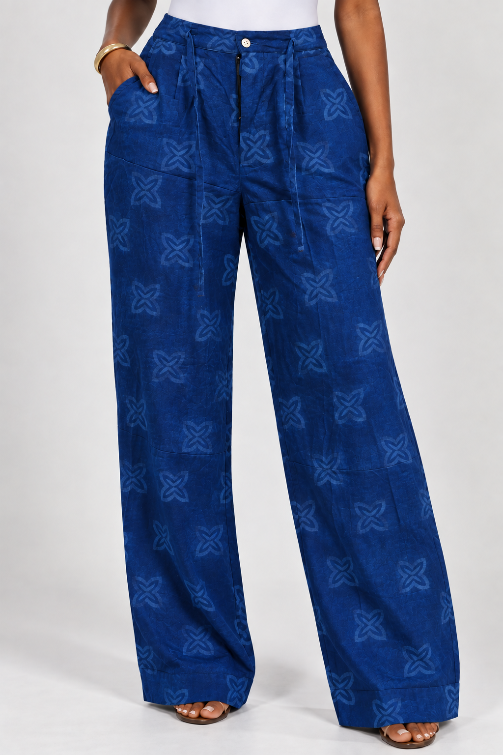 Denim Palazzo pants
