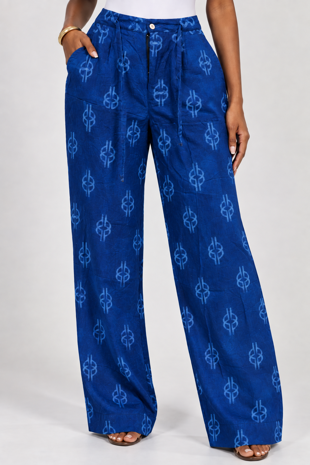 Denim Palazzo pants