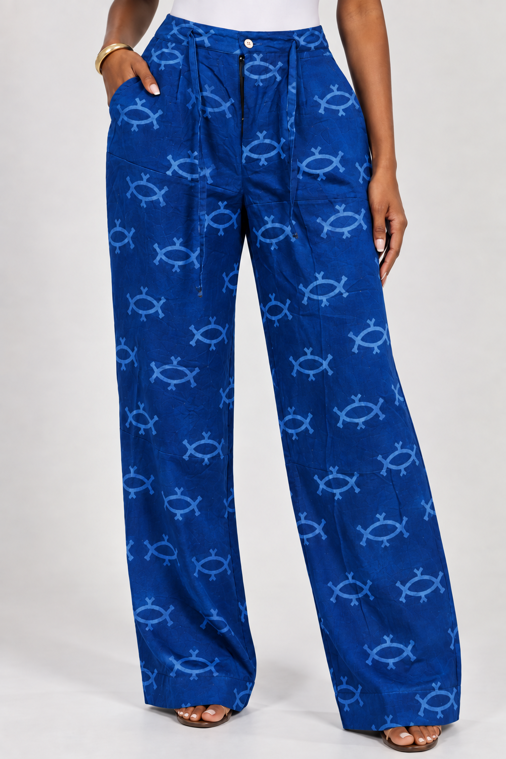 Denim Palazzo pants
