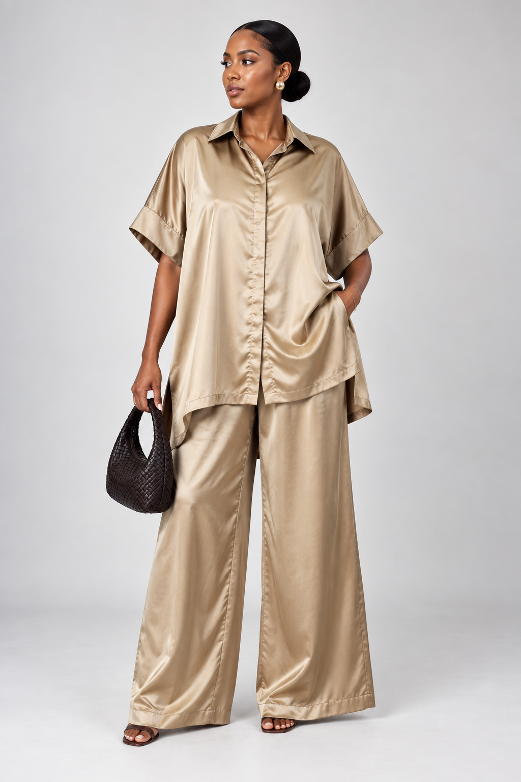 Abidjian Silk set
