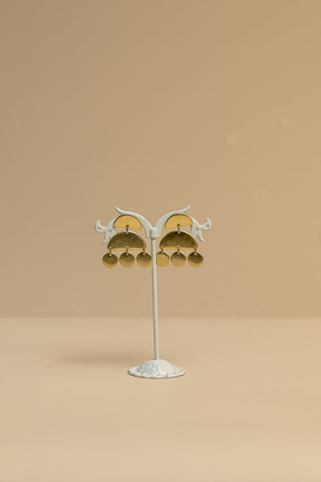Geometric Circle statement fashion Earrings