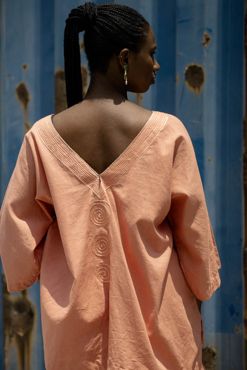 Embroidered V Buba Sokoto Shorts set