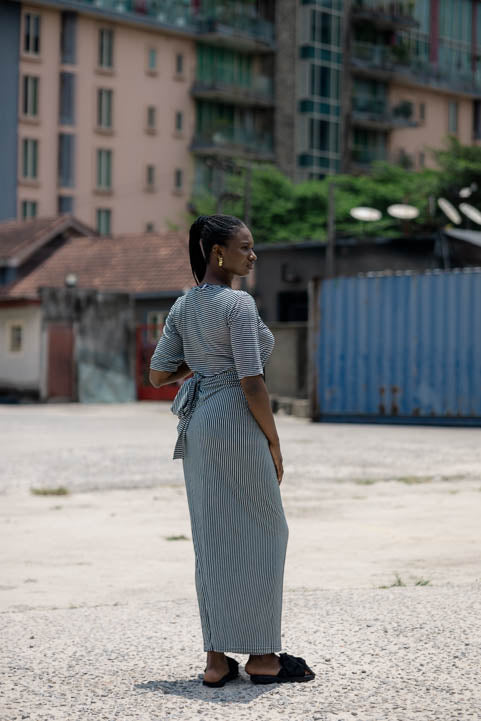Monochrome Tee Iro and Buba